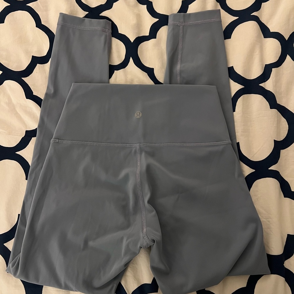 Lululemon Athletica Light Blue High Rise 25” Wunderunder Leggings